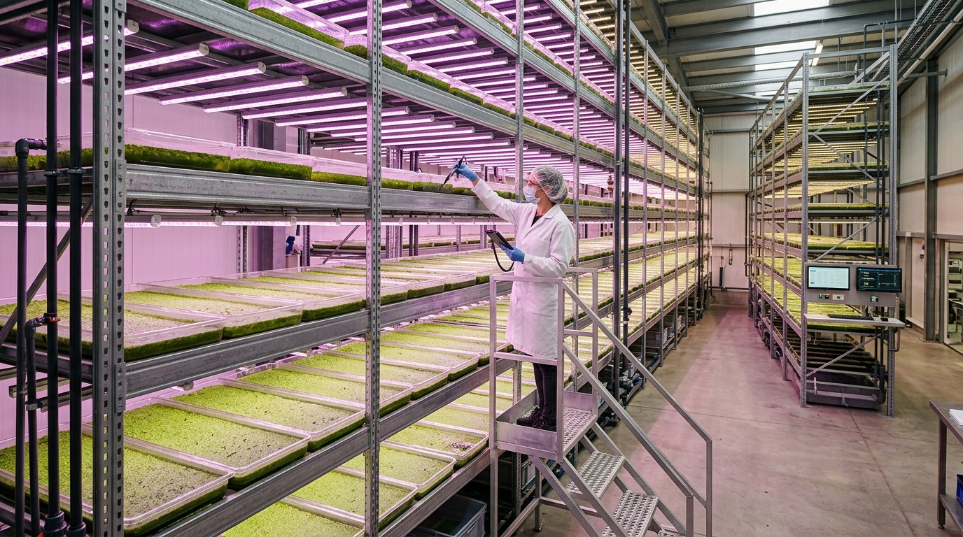 Precision Indoor Vertical Farming